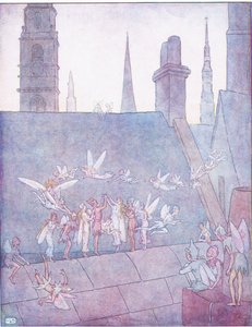 Sube y baja alegremente, para tocar las campanas de la ciudad de Londres de Leonard Leslie Brooke